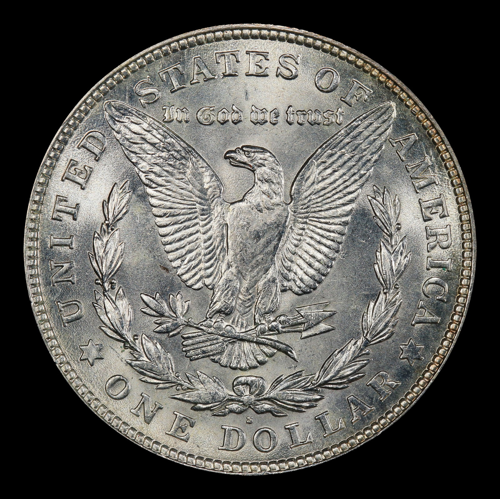 1921-s Morgan Dollar $1 Grades ms63+ - 3