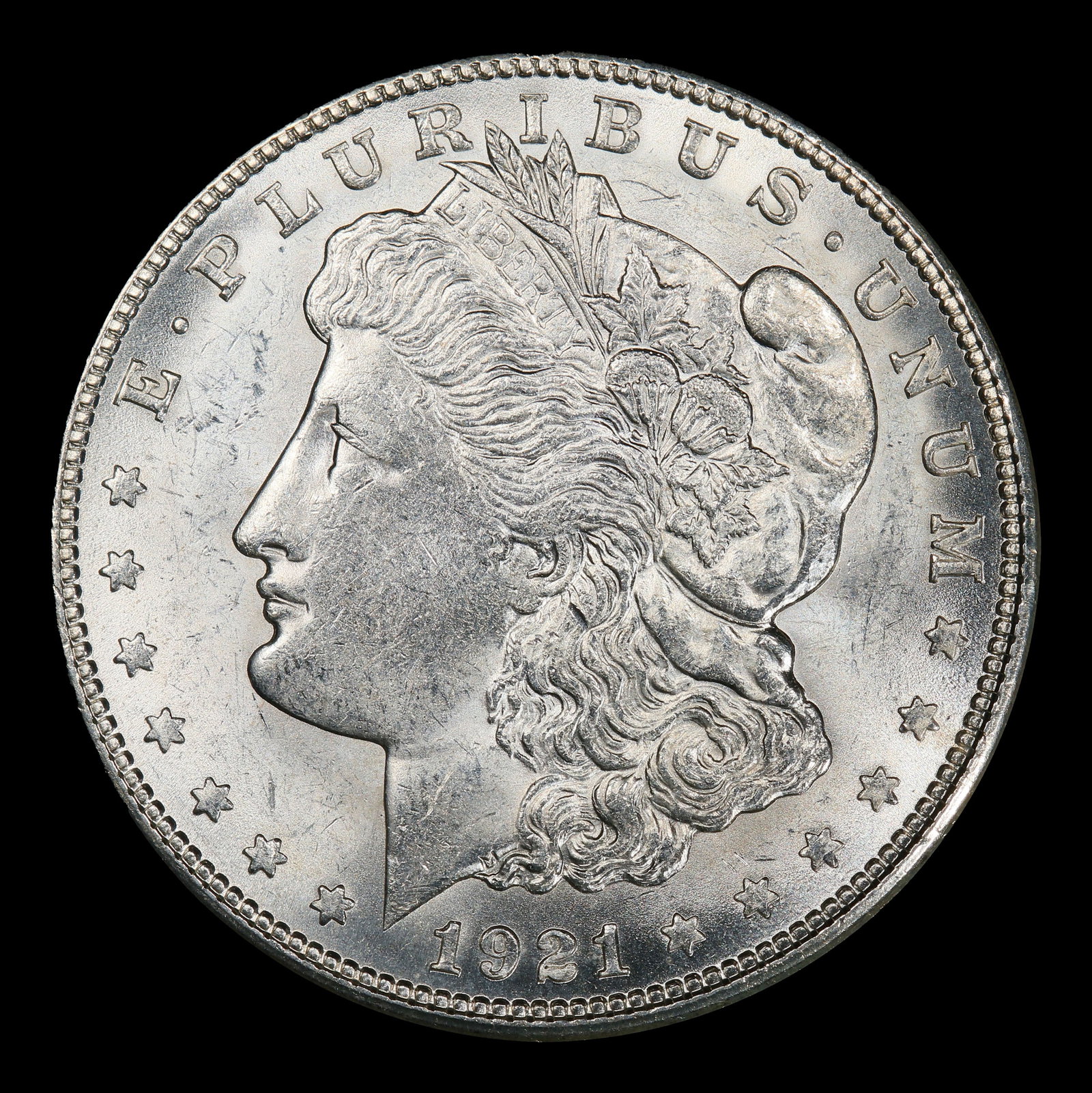 1921-s Morgan Dollar $1 Grades ms64 - 2