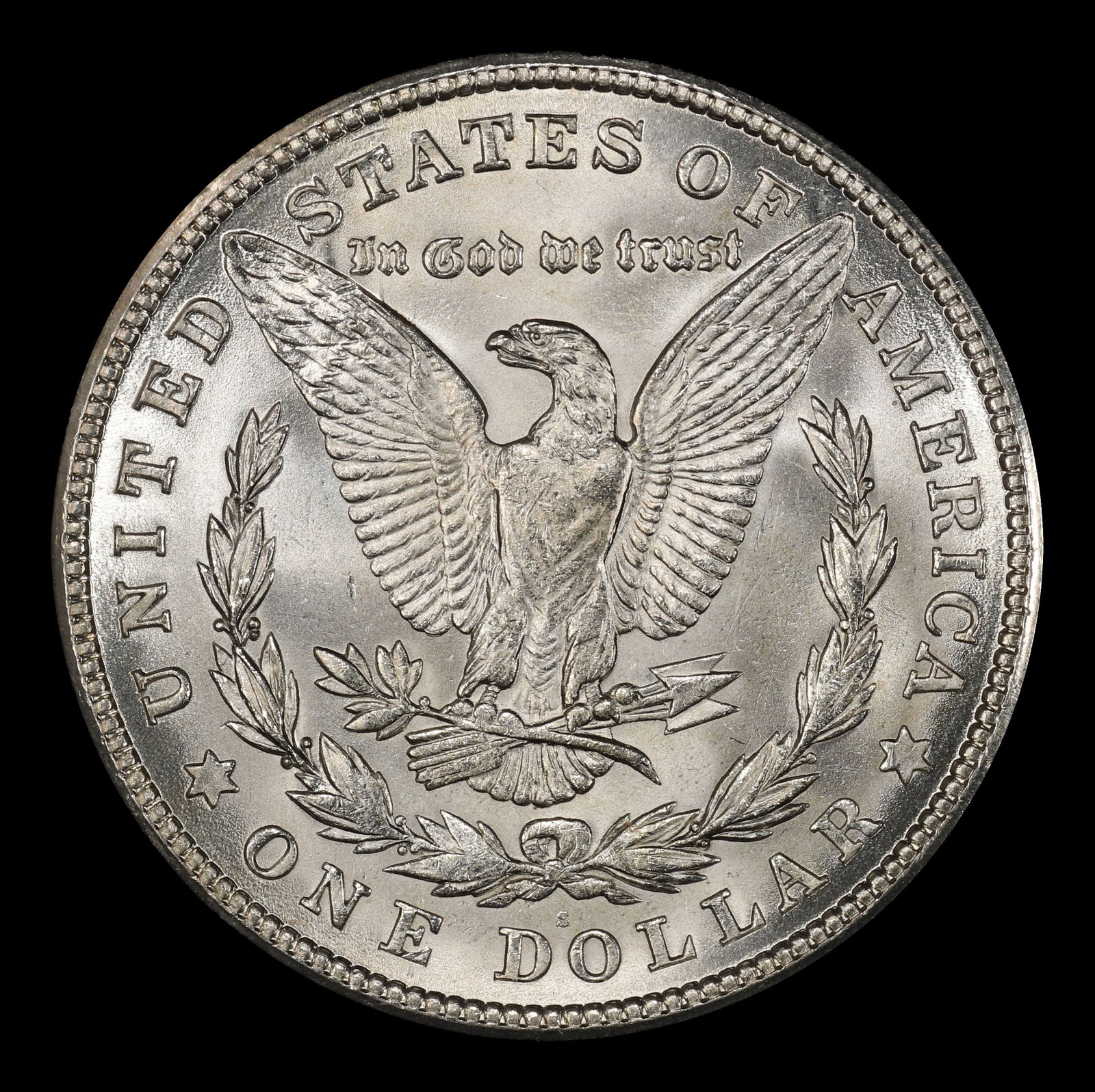 1921-s Morgan Dollar $1 ms65+ SEGS - 3