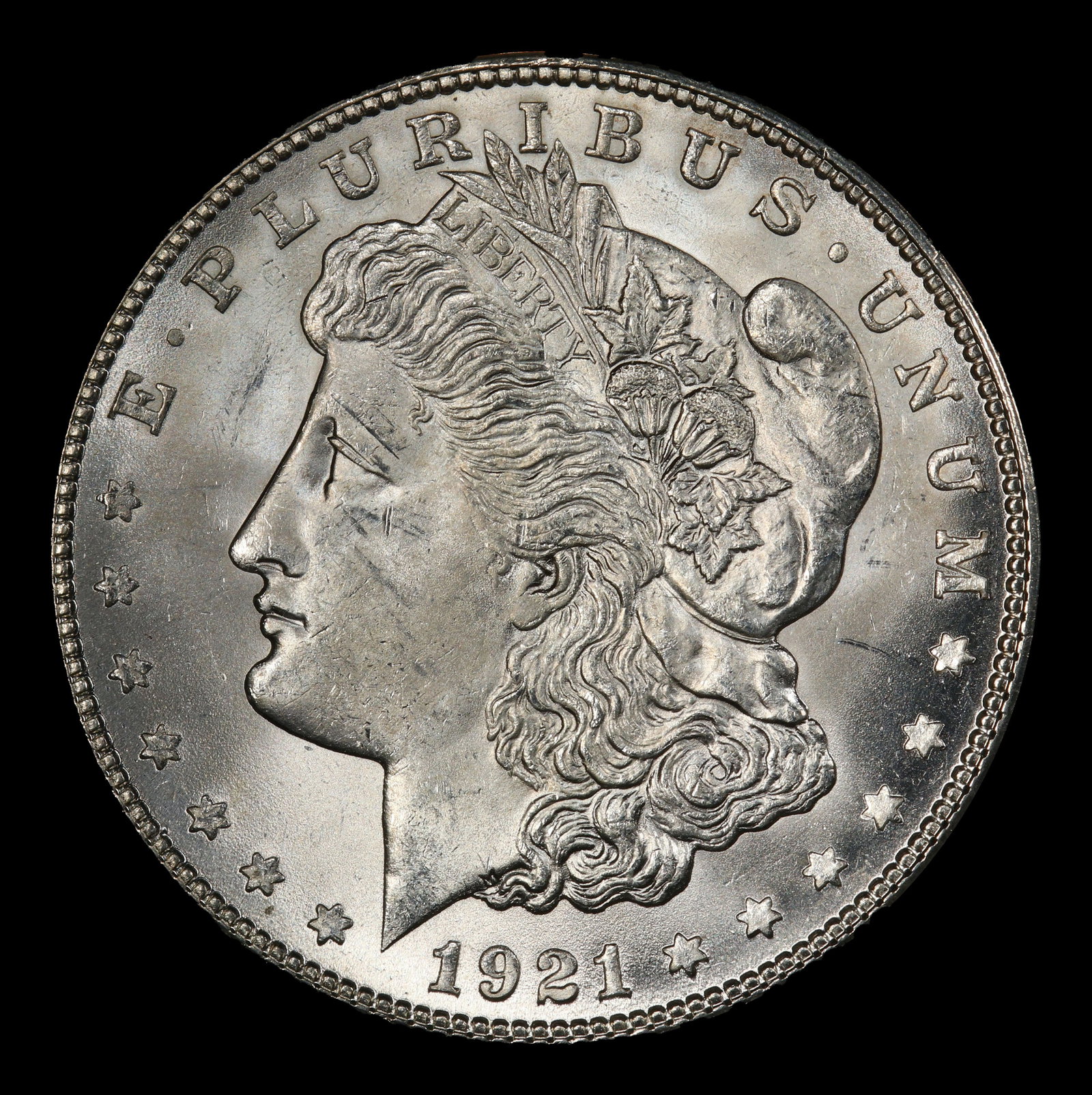 1921-s Morgan Dollar $1 ms65+ SEGS - 2