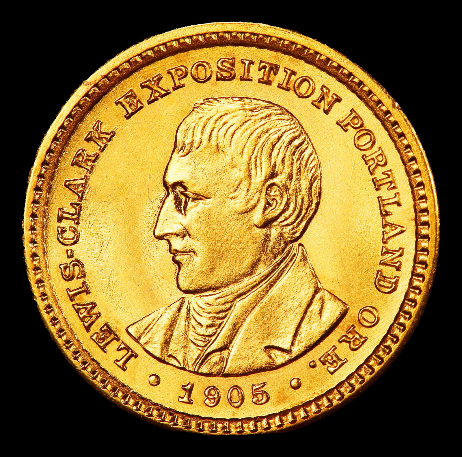 1905 Lewis & Clark Gold Commem Dollar 1 ms66 SEGS - 2