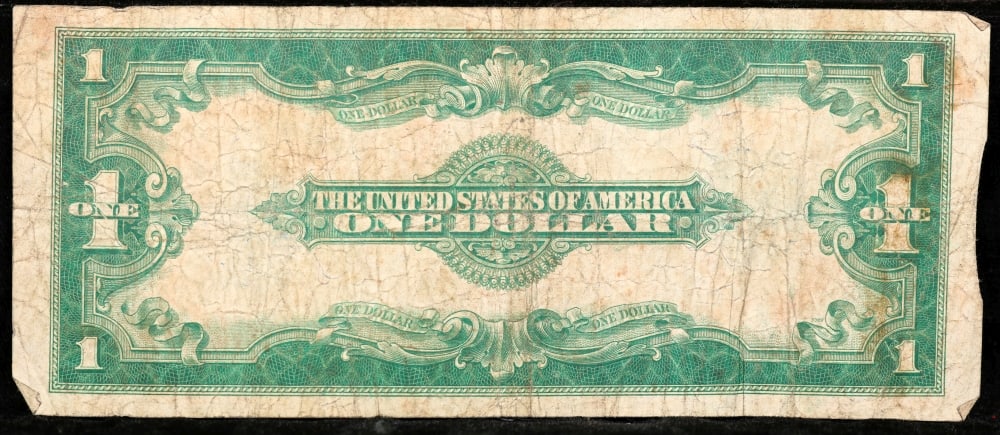 1923 $1 large size Silver Certificate Grades f+ Signatures Speelman/White - 3