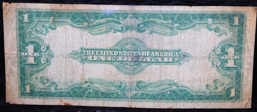 1923 $1 large size Silver Certificate Grades f+ Signatures Speelman/White - 3