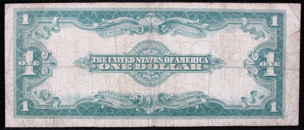 1923 $1 large size Silver Certificate Grades vf+ Signatures Speelman/White - 3