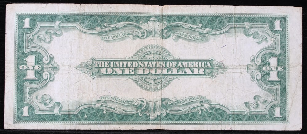 1923 $1 large size Silver Certificate Grades vf++ Signatures Speelman/White - 3