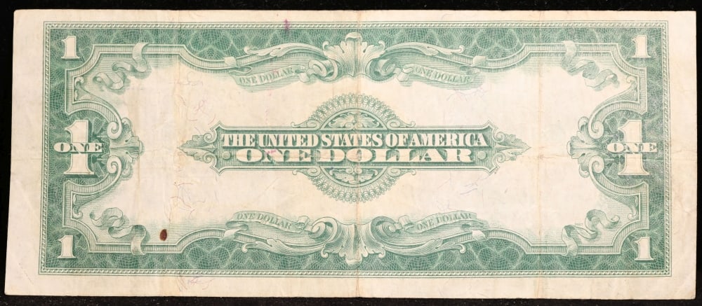 1923 $1 large size Silver Certificate Grades xf Signatures Speelman/White - 3