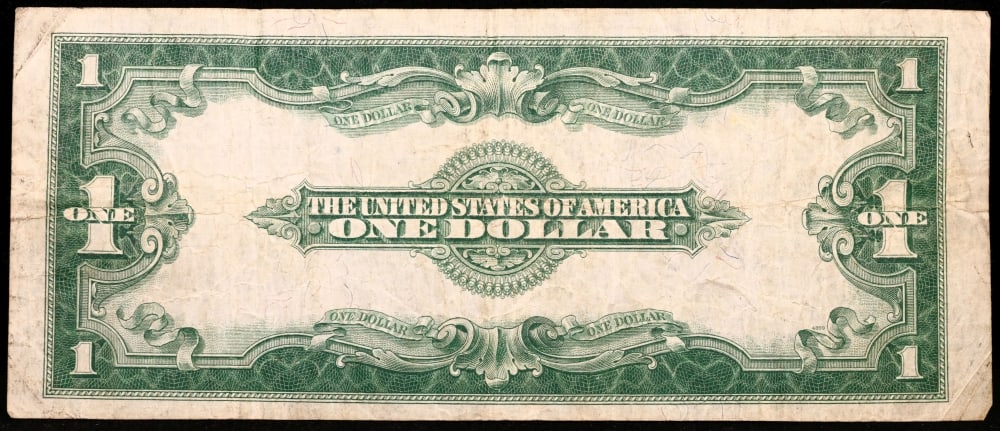 1923 $1 large size Silver Certificate Grades xf Signatures Speelman/White - 3