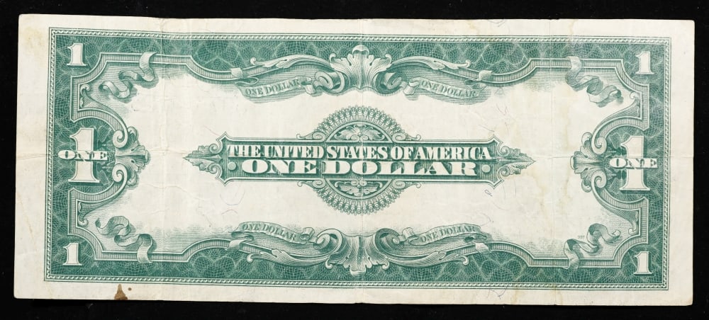 1923 $1 large size Silver Certificate Grades xf Signatures Speelman/White - 3