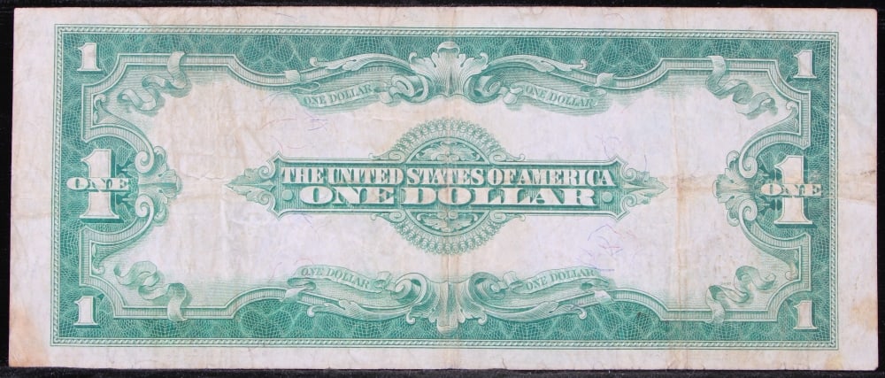 1923 $1 large size Silver Certificate Grades xf Signatures Speelman/White - 3