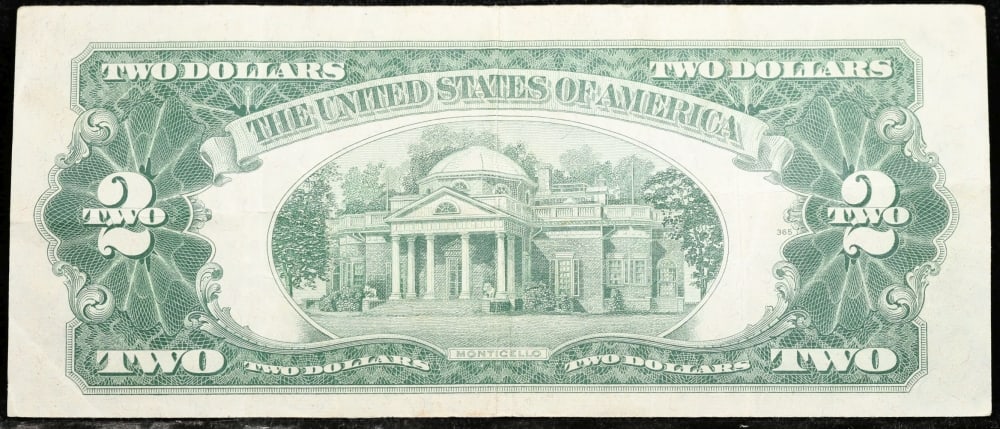1928G $2 Red Seal United States Note Grades Choice AU/BU Slider - 3