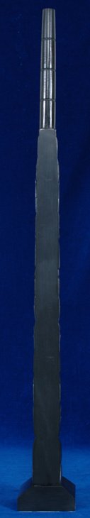 Ron Russ Argillite Transformation Totem Finely Car - 2