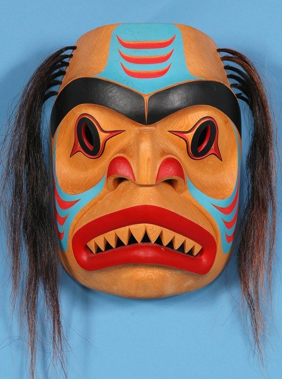 Tony Hunt Jr. Shark Mask 14 1/2" H. 10" W. Good C: Tony Hunt Jr. Shark Mask 14 1/2" H. 10" W. Good Condition