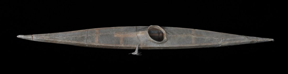Inuit Model Kayak 34 3/4" L. 3 3/8" W. Good Condition : Inuit Model Kayak 34 3/4" L. 3 3/8" W. Good Condition NOT ALLOWED TO SHIP OUTSIDE CANADA