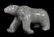 Inuit Polar Bear Carving - Signed Illegibly, #9321-145