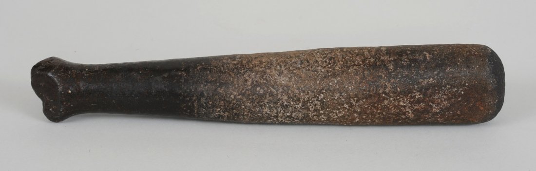 Central California Stone Pestle 12 3/4" L. 2" W.: Central California Stone Pestle 12 3/4" L. 2" W.