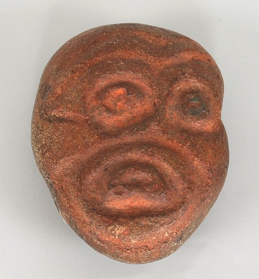 Stone Face 7"x 9 1/2" - Phil Thiemer Collection: Stone Face 7"x 9 1/2" - Phil Thiemer Collection