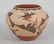 Zia Pottery Bowl with Roadrunner and Floral Design by