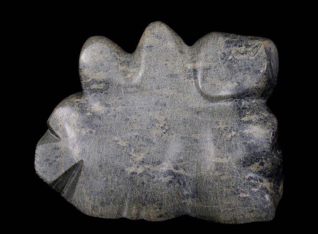 George Arlu Sculpture of Emerging Heads 1979 - Eskimo (1 of 3)