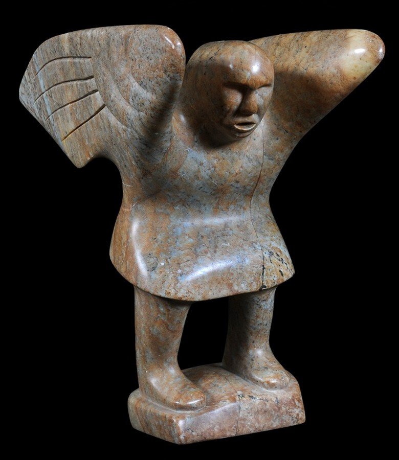 Abraham Anghik Ruben Transformation Sculpture 12" H. 6 (1 of 3)