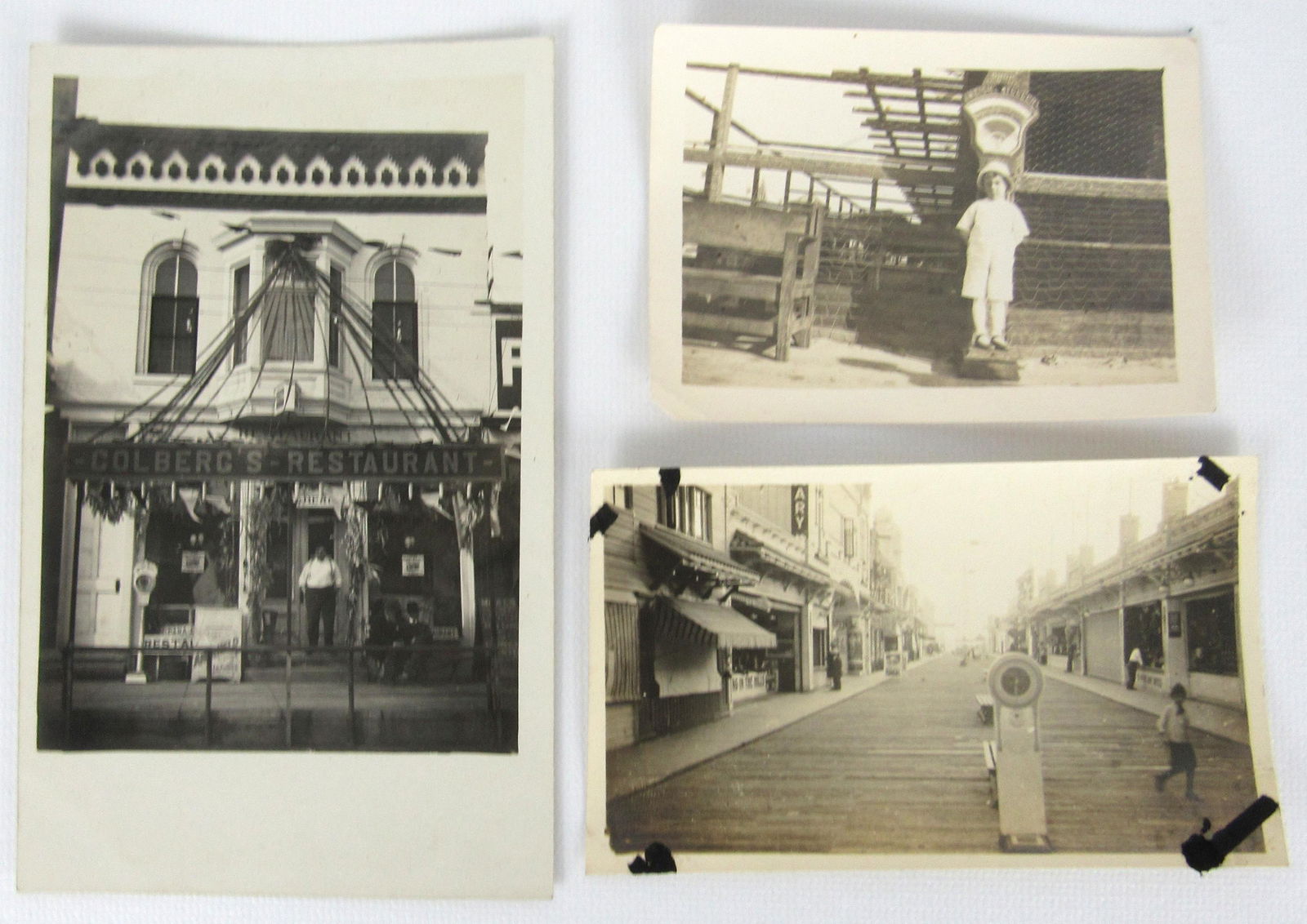 Early 1900's Photos & Postcard of Coin Op Penny Scales (1 of 2)