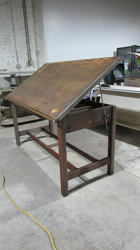 Architect Drafting Table: Architect Drafting Table. Dimensions: 37x64x39.5
