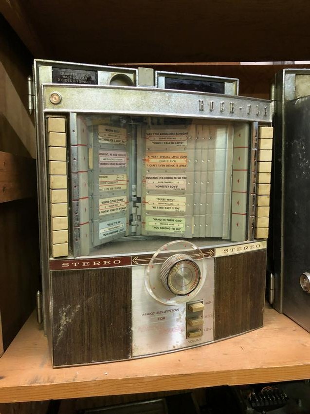 Rockola Model 504 Jukebox Wallbox: Rockola Model 504 Jukebox Wallbox, complete.