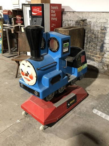Blue Thomas The Train Engine Kiddie Ride
