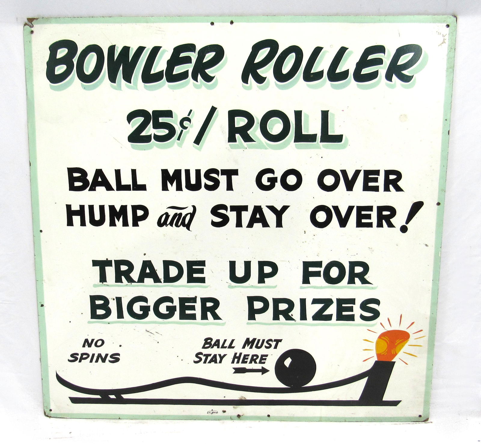 Indiana Beach "Bowler Roller" Sign (1 of 2)