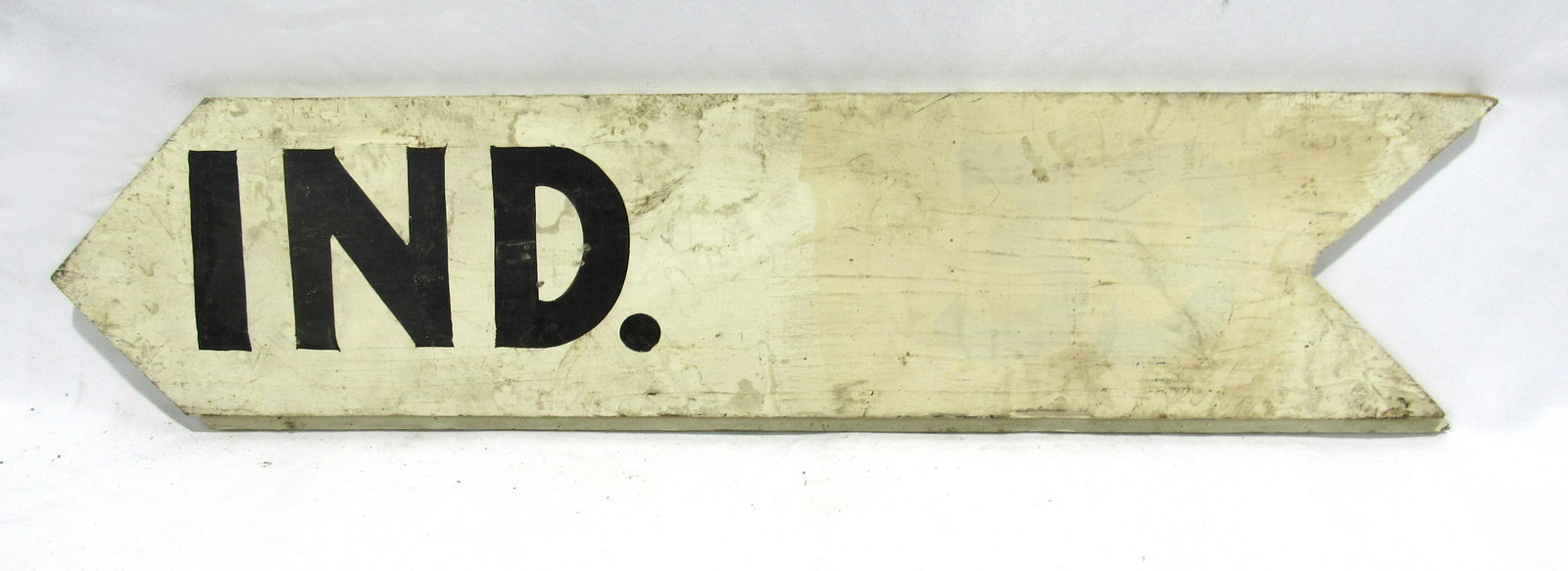 Indiana Beach Indiana Mile Marker Arrow Wooden Sign (1 of 4)