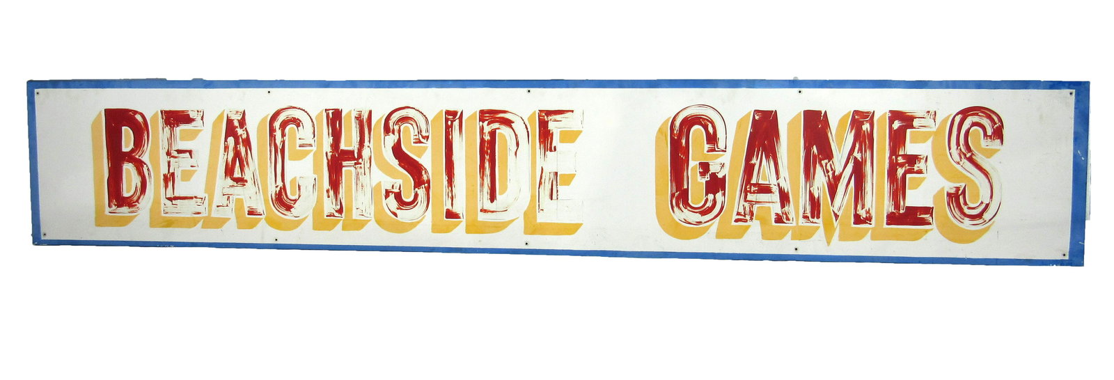 Indiana Beach "Beachside Games" Metal Sign (1 of 1)