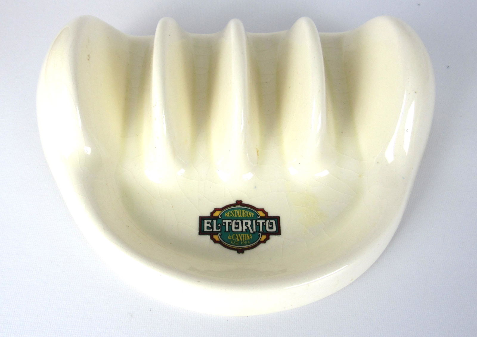 El Torito Restaurant and Cantina Taco Holder Plate (1 of 2)