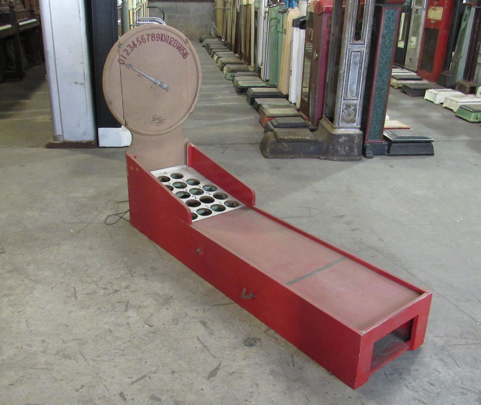 Indiana Beach Skill Roll by Evans Park Carnival: Indiana Beach Skill Roll by Evans Park Carnival. This item requires third party shipping or pickup arrangements to be made. Dimensions: 44 x 17 x 69