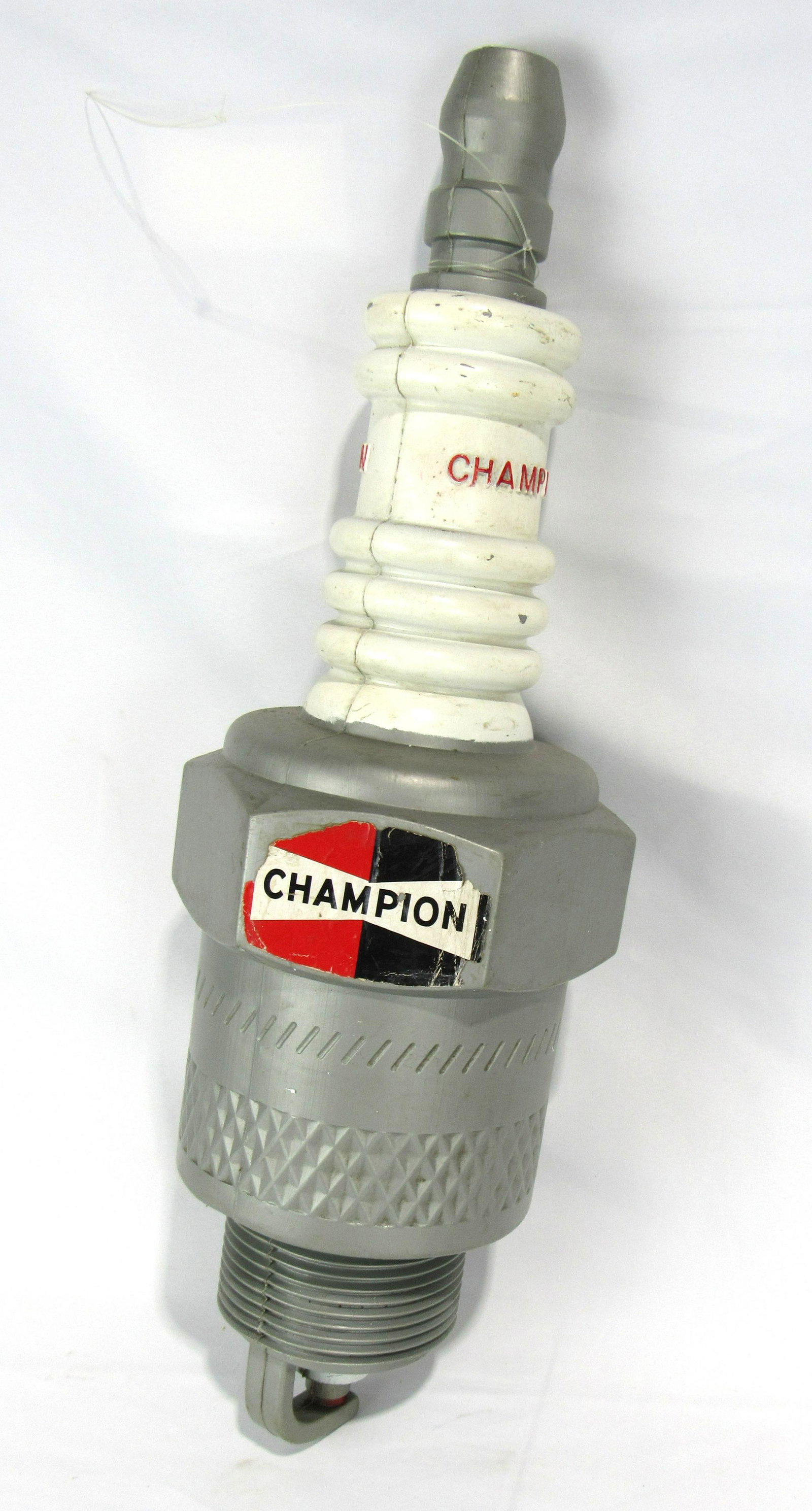 Champion Spark Plug Advertising Display: Champion Spark Plug Advertising Display. In-house shipping available. Dimensions: 22 x 8 x 8