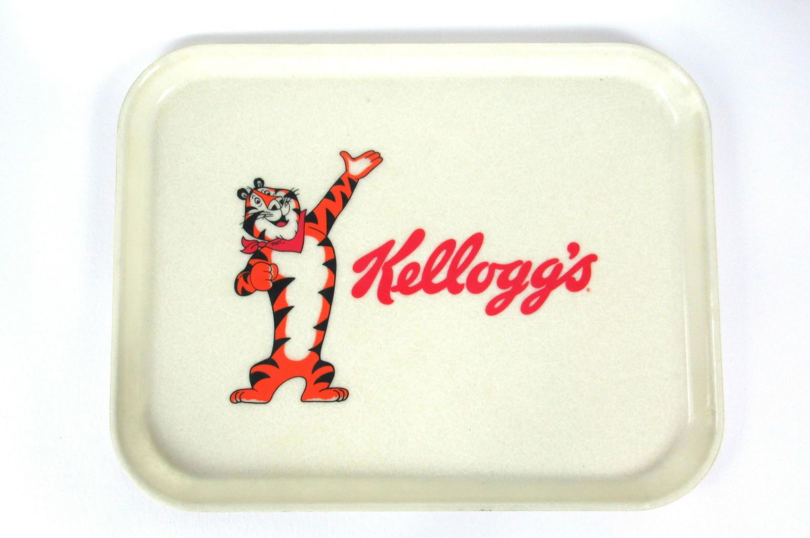 Vintage Kellogg's Tony the Tiger Advertising Tray: Vintage Kellogg's Tony the Tiger Advertising Tray. In-house shipping available. Dimensions: 14 x 18
