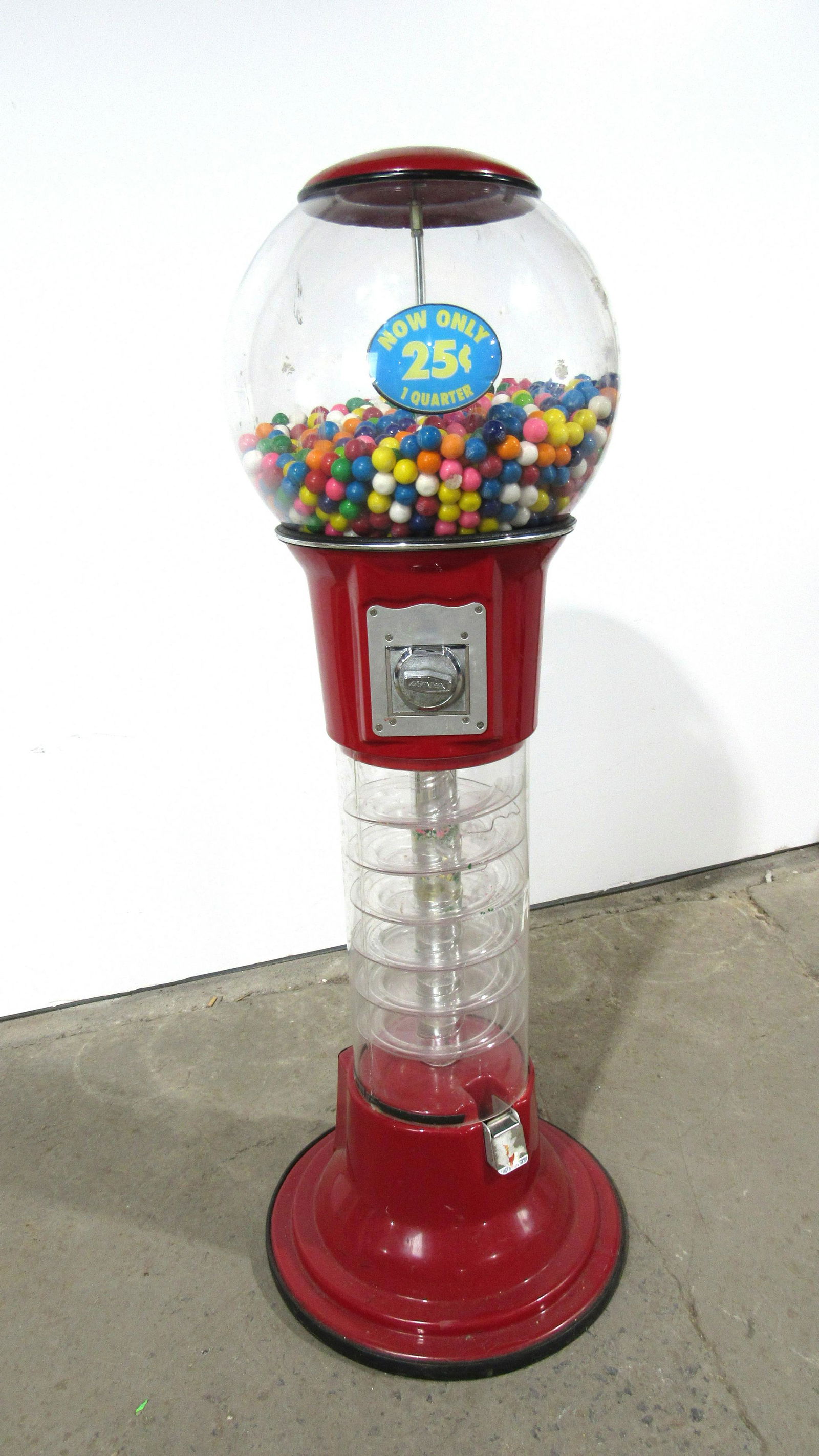 PaNeTnya 25 Inch Vending Machine,25 Cent Coin Operated