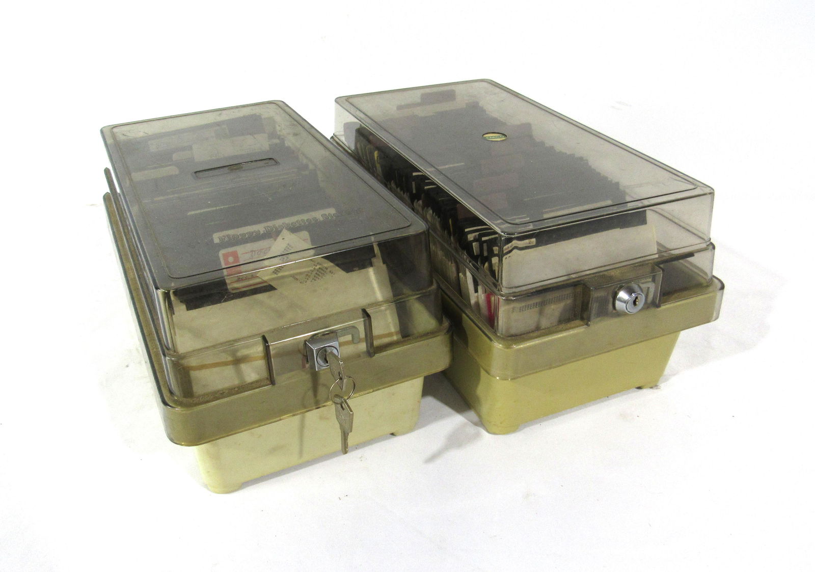 Two Assorted Commodore Floppy Disk Containers Jul 29, 2020 Jaybird
