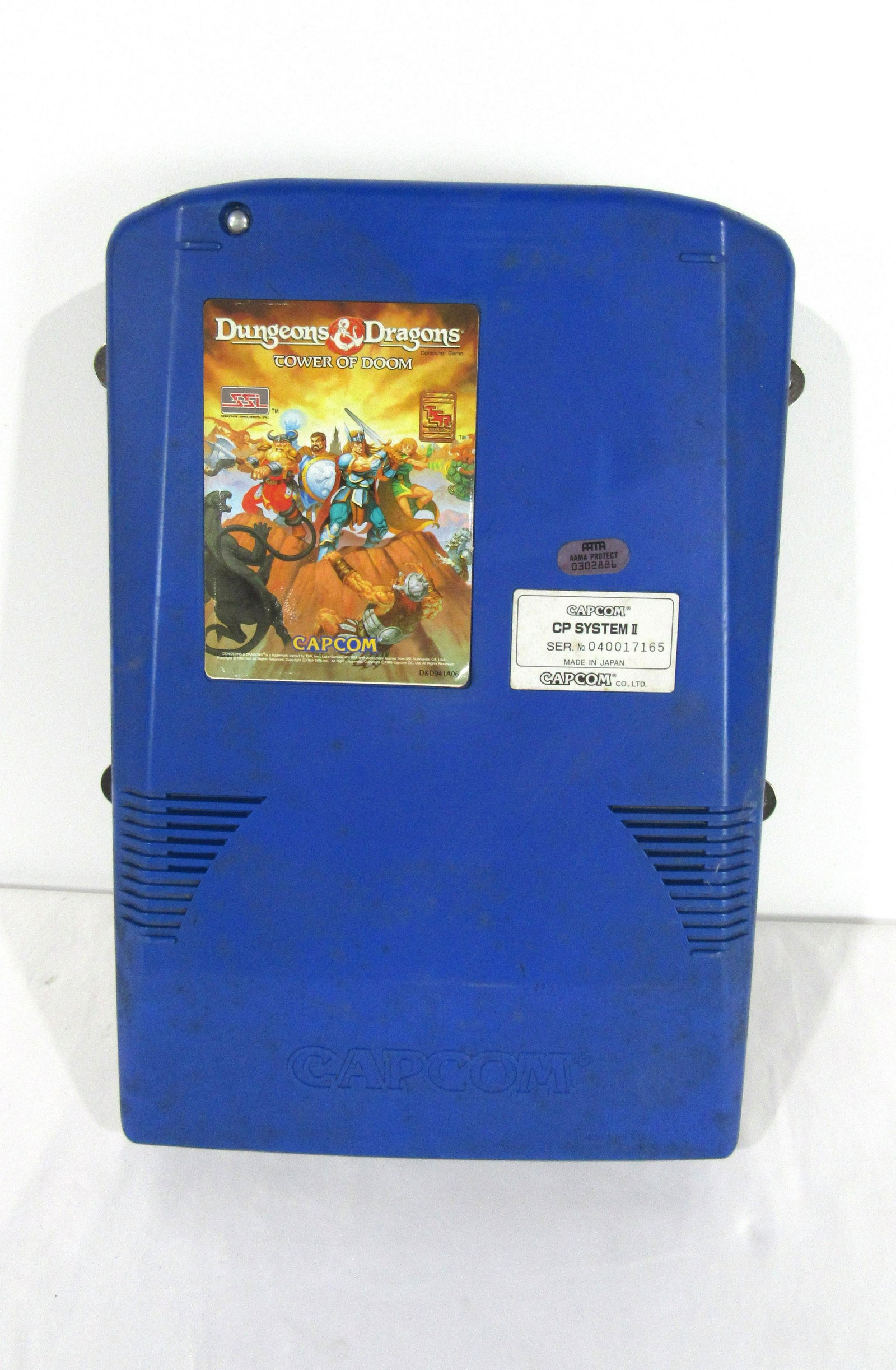 Capcom Dungeons & Dragons Tower of Doom Arcade Board: Capcom Dungeons & Dragons Tower of Doom Arcade Game Board. Un-tested, sold as-is. In-house shipping available.
