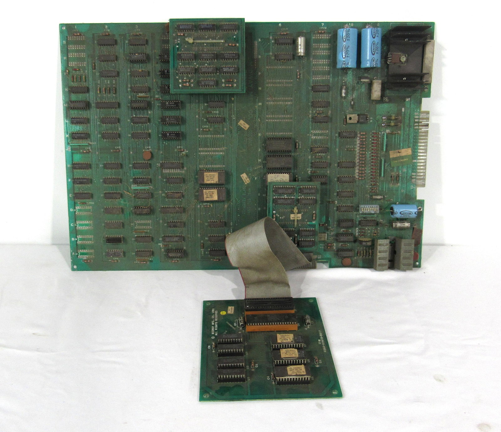 Ms. Pac-Man Arcade Game Board: Ms. Pac-Man Arcade Game Board. Untested. In-house shipping available.