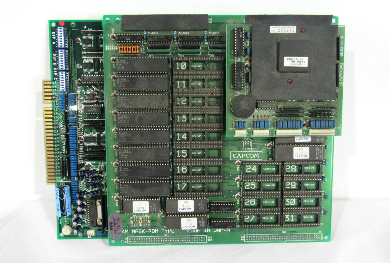 Capcom Knights of the Round Arcade Game Board: Capcom Knights of the Round Arcade Game Board. Untested. In-house shipping available.