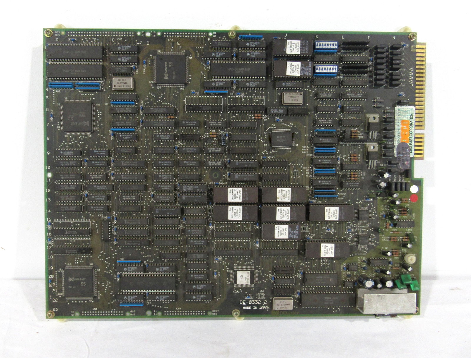 Data East Gate of Doom Arcade Game Board: Data East Gate of Doom Arcade Game Board, Untested. In-house shipping available.