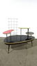 1950s Mid Century Three Tierd Coffee Table Plant Holder - 2
