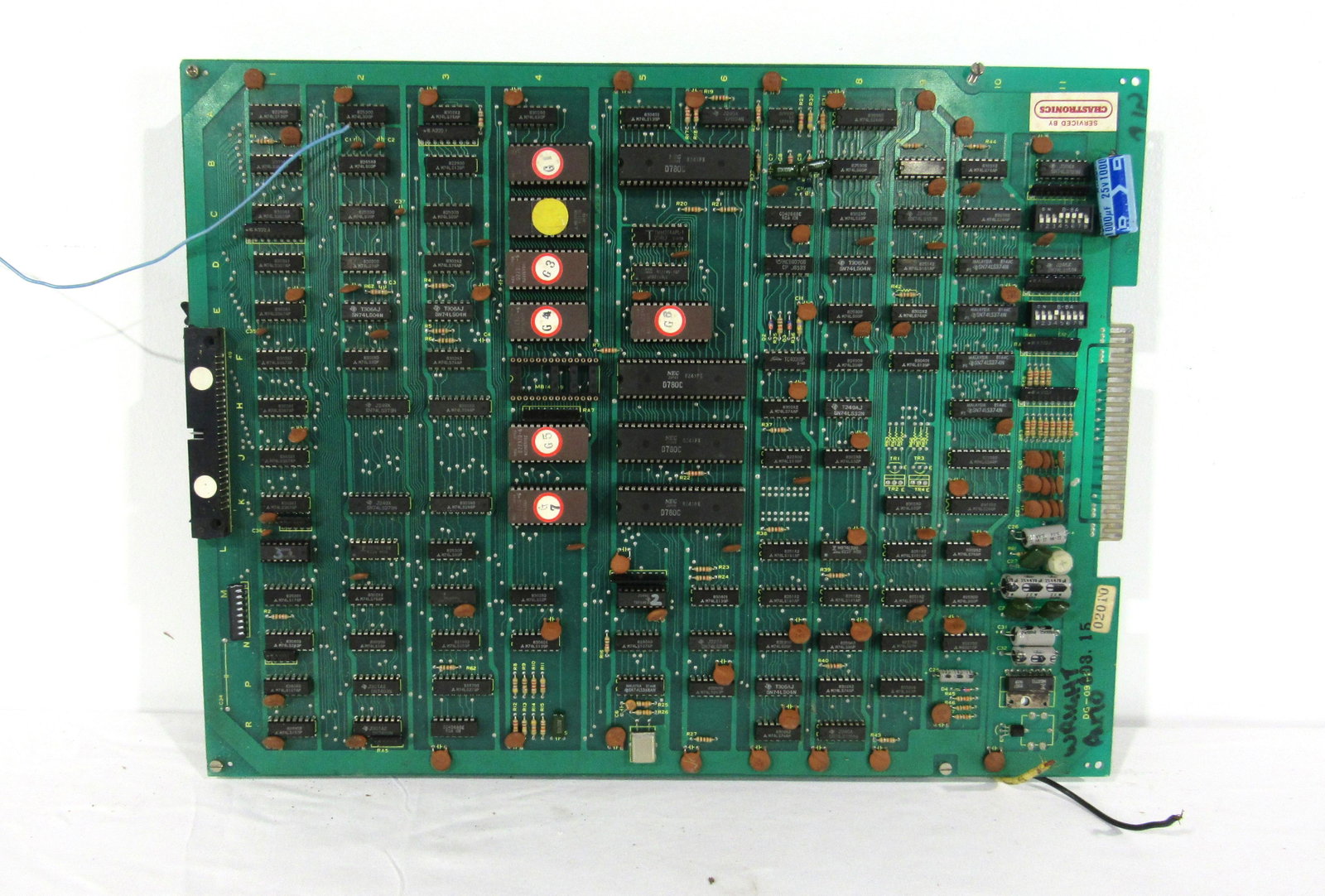 1982 Galaxion by Chastronics Arcade Game Board: 1982 Galaxion by Chastronics Arcade Game Board, untested. In-house shipping availalble.