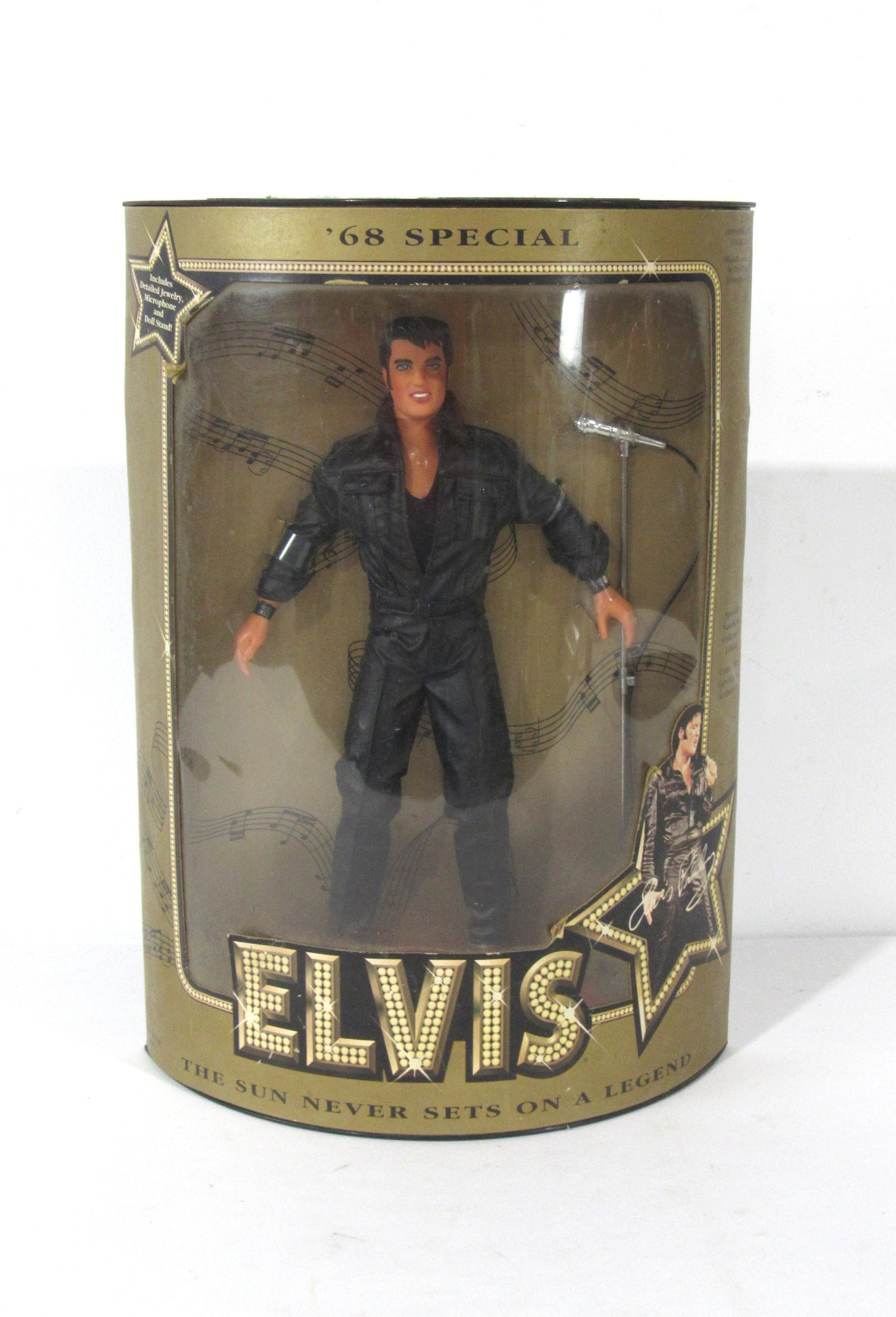 Hasbro Elvis Collectors '68 Special Anniversary Doll: Hasbro Elvis Collectors '68 Special Anniversary Doll. In-house shipping available.