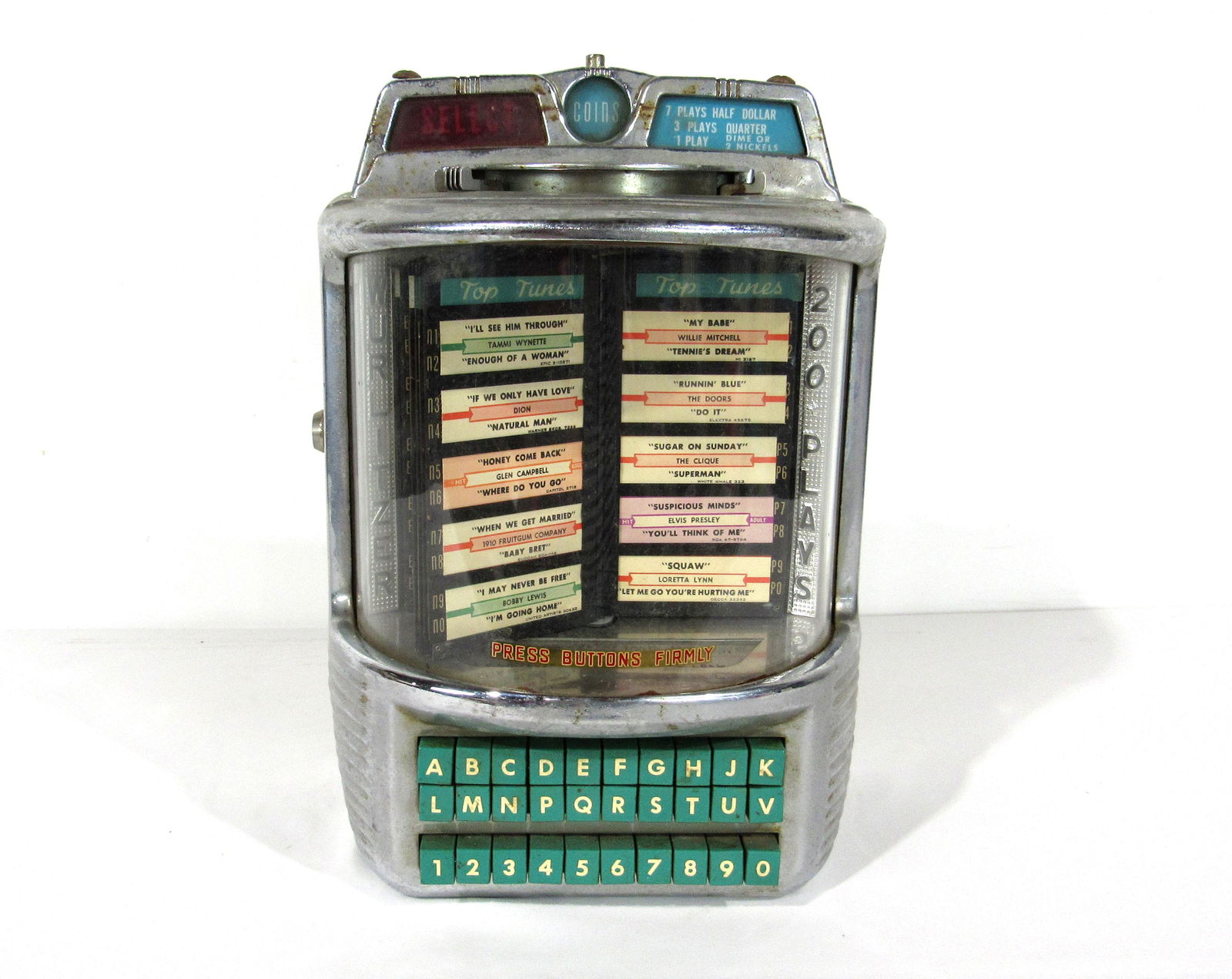 Wurlitzer 200 Select Coin Operated Wallbox (1 of 5)