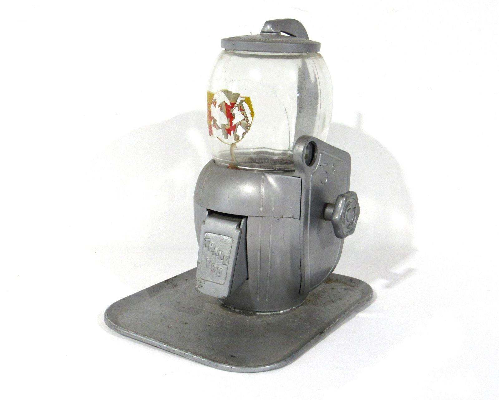 1940s Atlas Bantam Mfg. Coin Op Peanut Vending Machine (1 of 5)