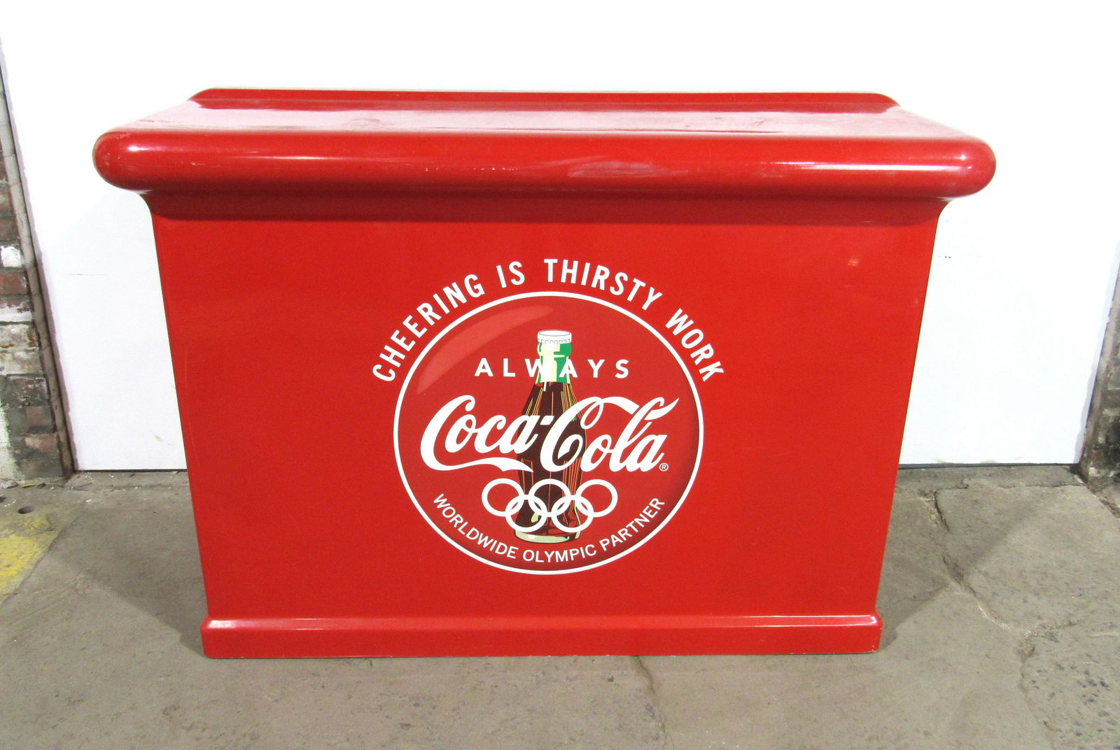 Coca Cola Olympic Partner Themed Fiberglass Bar (1 of 5)