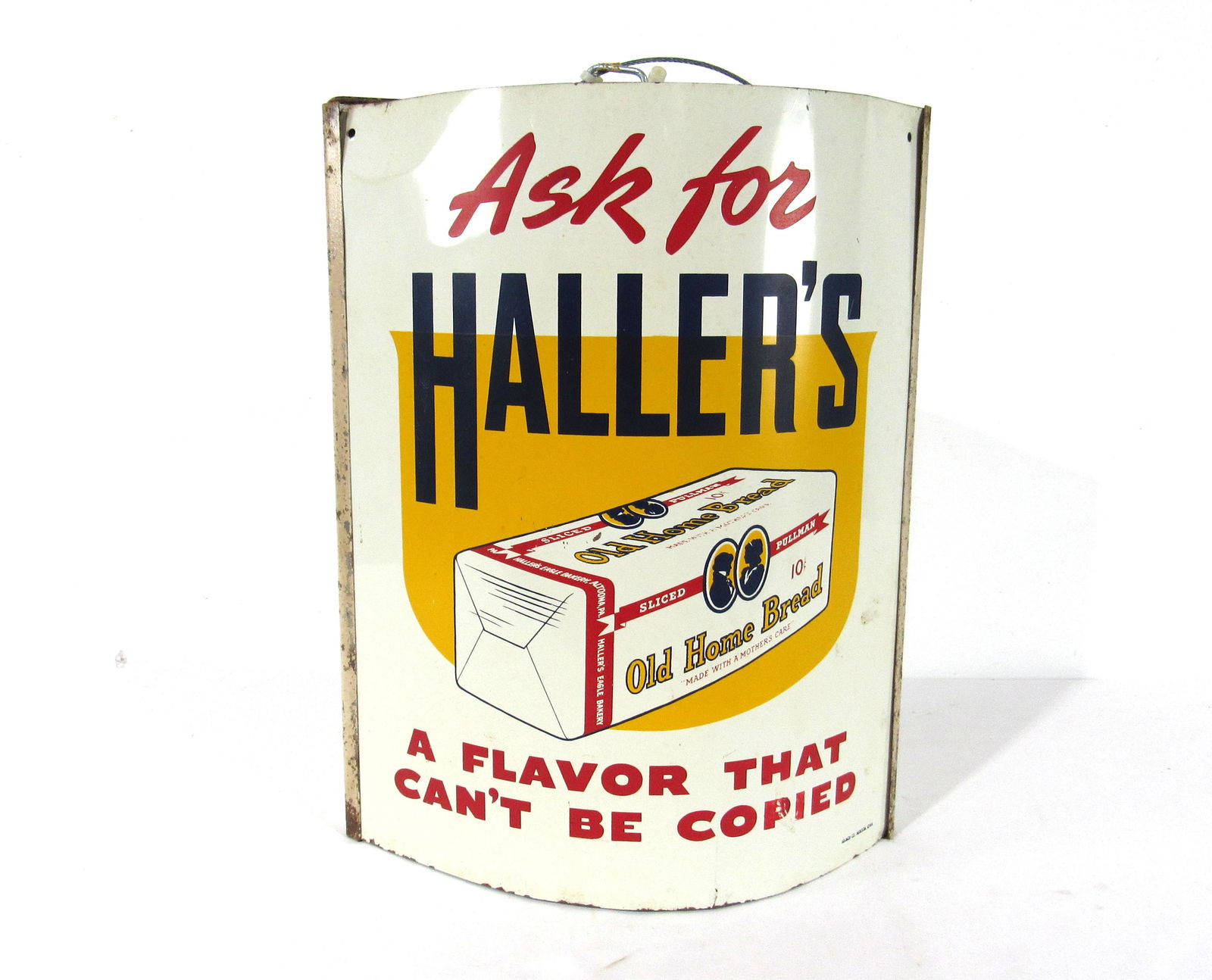 Haller's Old Home Bread Sign with Twine Holder (1 of 8)