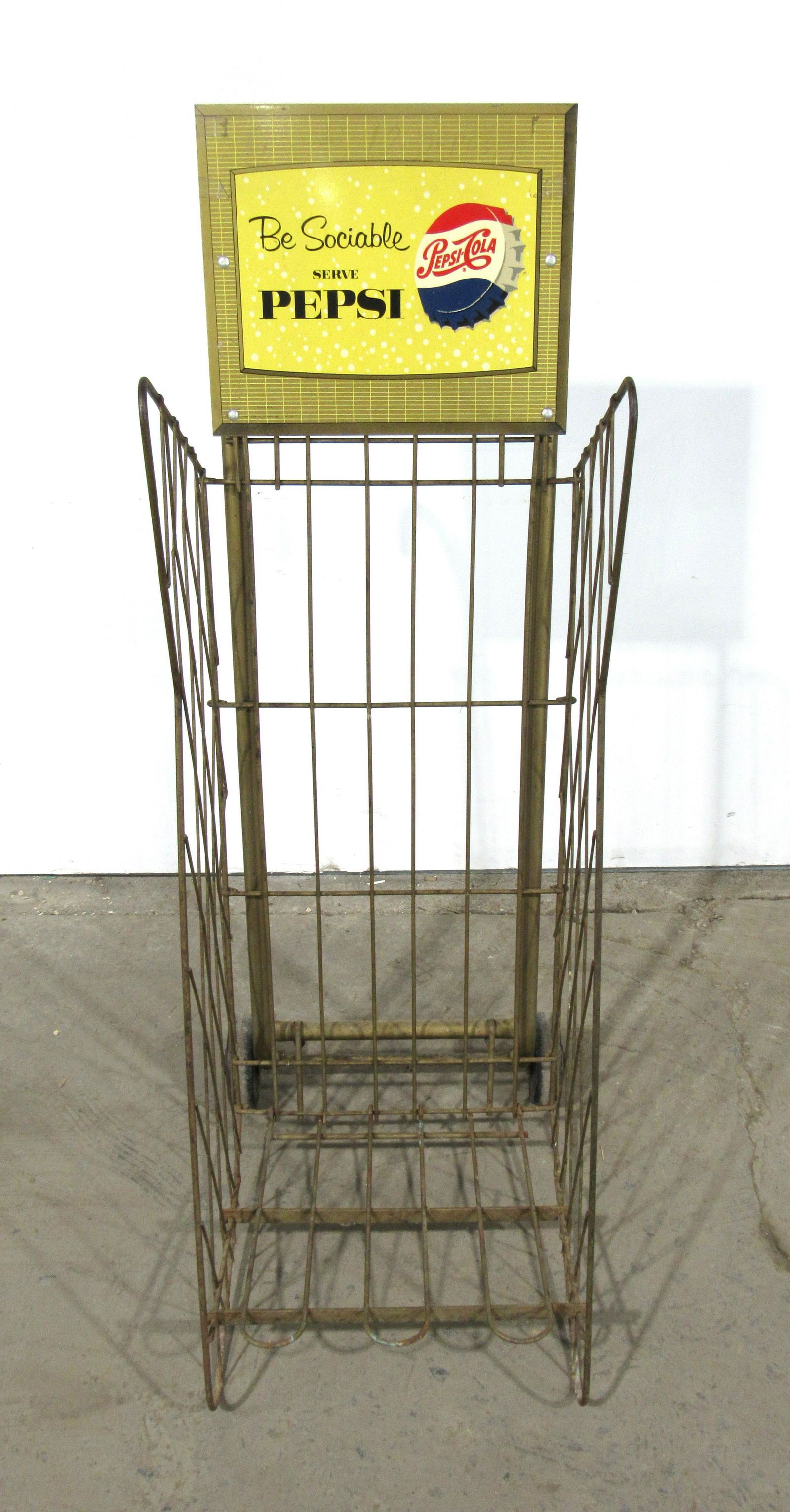 Pepsi "Be Sociable" Bottle Crate Carrier (1 of 6)