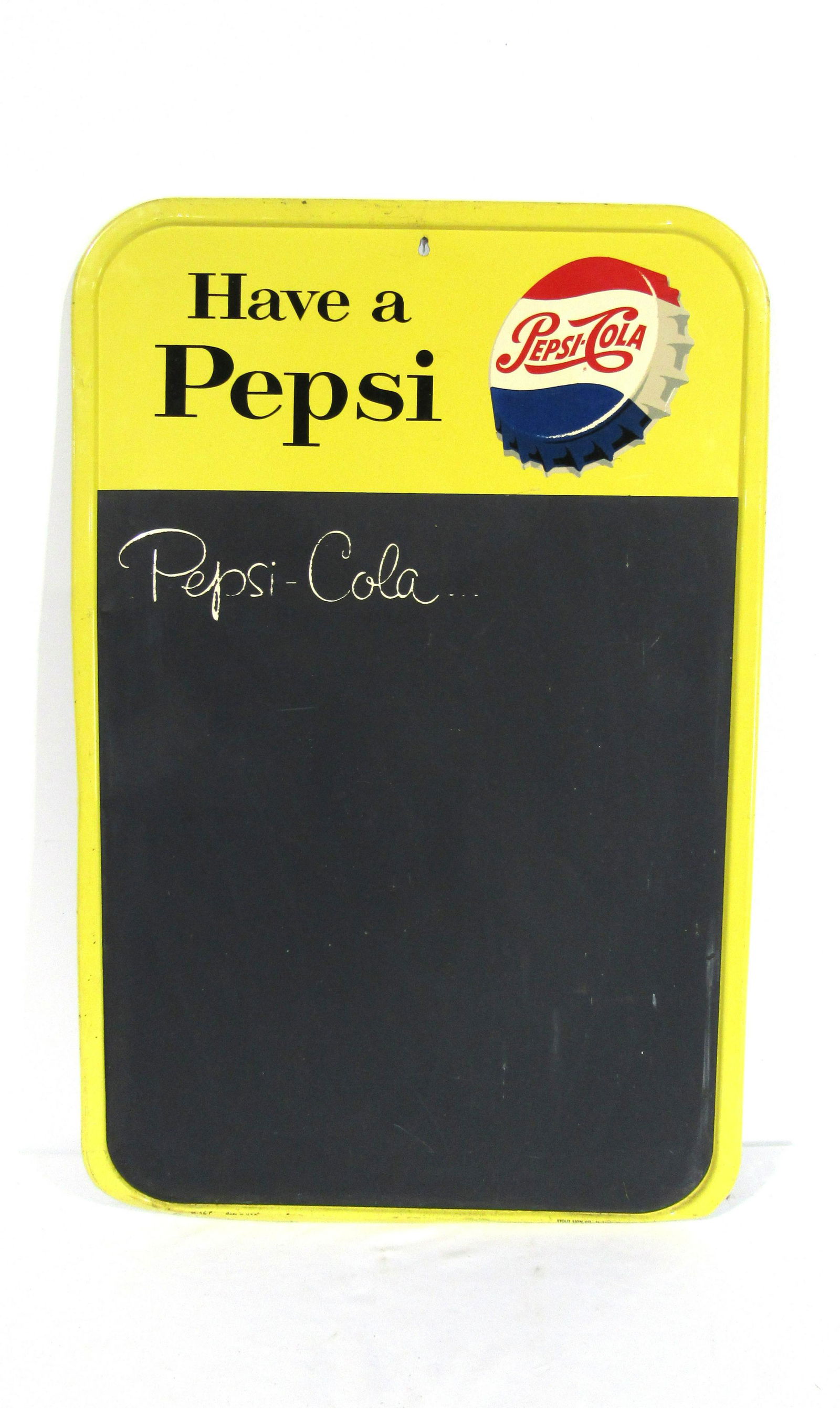 Pepsi Cola Chalkboard Advertising Sign (1 of 4)