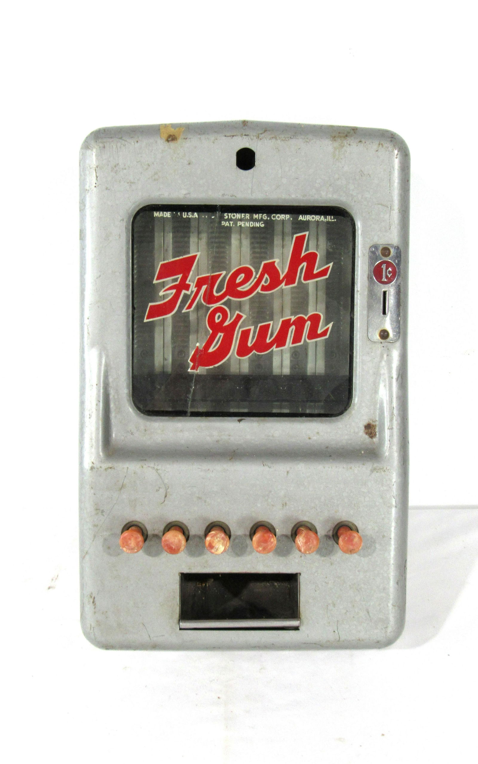 Stoner Gum 1 Cent Coin Operated Vending Machine (1 of 3)